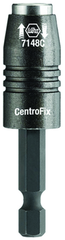 1/4" Bit Holder for Drills - CentroFix Quick Release Countersinks and Power Bits - Exact Tooling