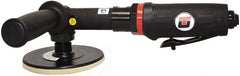 Universal Tool - 5" Max Disc, 9,000 RPM, Pneumatic Handheld Disc Sander - 16 CFM, 1/4 NPT Inlet, 1 hp, 90 psi - Exact Tooling