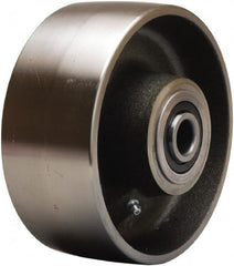 Hamilton - 6 Inch Diameter x 2-1/2 Inch Wide, Forged Steel Caster Wheel - 3,500 Lb. Capacity, 3-1/4 Inch Hub Length, 3/4 Inch Axle Diameter, Precision Ball Bearing - Exact Tooling