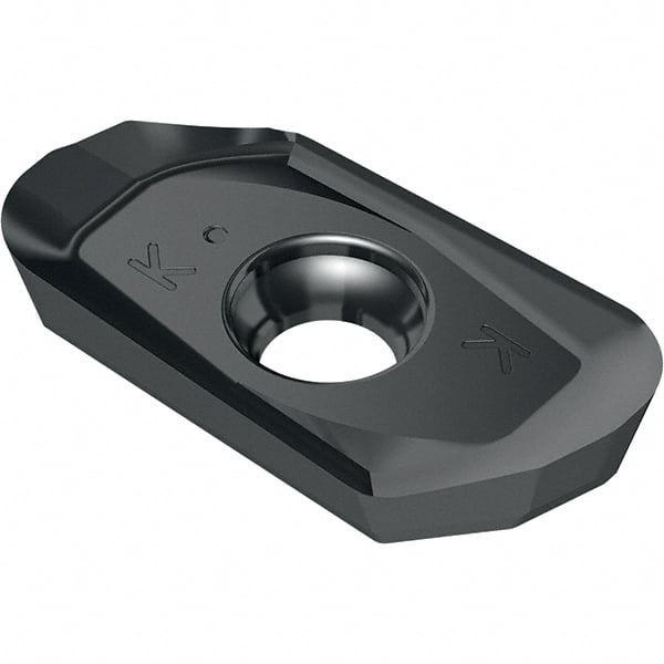Walter - ZDGT200530 K85 Grade WK10 Carbide Milling Insert - Uncoated, 0.2189" Thick, 3mm Corner Radius - Exact Tooling