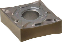 Walter - CNMG431 NF4 Grade WSM10 Carbide Turning Insert - 80° Diamond, 1/2" Inscr Circle, 3/16" Thick, 1/64" Corner Radius - Exact Tooling