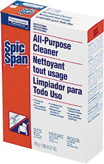 Spic & Span - Box Cleaner - Use on Ceramic Tile, Laminate Surfaces, Linoleum, Quarry Tile, Cement, Concrete, Vinyl Tile, Terra Cotta, Terrazzo, Vinyl Composite Tile (VCT) - Exact Tooling