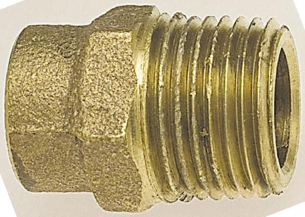NIBCO - 3" Cast Copper Pipe Adapter - C X M, Pressure Fitting - Exact Tooling
