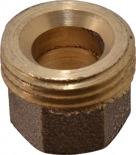 NIBCO - 1/2" Cast Copper Pipe Hose Adapter - C x Hose, Pressure Fitting - Exact Tooling