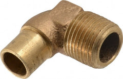 NIBCO - 1/2" Cast Copper Pipe 90° Elbow - FTG x M, Pressure Fitting - Exact Tooling