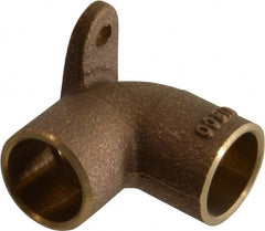 NIBCO - 1/2" Cast Copper Pipe 90° Drop Ear Elbow - C x C, Pressure Fitting - Exact Tooling