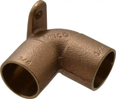 NIBCO - 3/4" Cast Copper Pipe 90° Drop Ear Elbow - C x C, Pressure Fitting - Exact Tooling