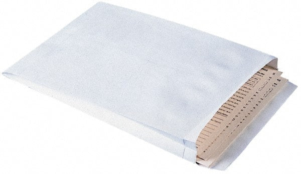 Dupont - 13" Long x 10" Wide Self Seal Tyvek Expansion Envelope - 14 Lb Paper Weight - Exact Tooling