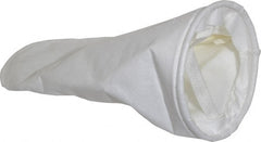 Pentair - 1 Micron, Size 1, 50 GPM Max Flow, High Efficiency Bag Filter - 7 Inch Diameter, 16-1/2 Inch Long, 2 Sq. Ft. - Exact Tooling