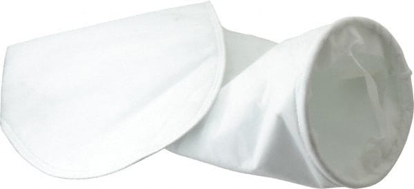 Pentair - 100 Micron, Size 2, 150 GPM Max Flow, High Efficiency Bag Filter - 7 Inch Diameter, 32 Inch Long, 4.4 Sq. Ft. - Exact Tooling
