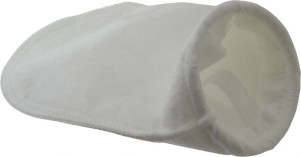 Pentair - 100 Micron, Size 3, 15 GPM Max Flow, High Efficiency Bag Filter - 4.1 Inch Diameter, 8 Inch Long, 1/2 Sq. Ft. - Exact Tooling