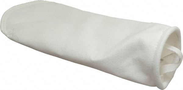 Pentair - 50 Micron, Size 4, 30 GPM Max Flow, High Efficiency Bag Filter - 4.1 Inch Diameter, 14 Inch Long, 1 Sq. Ft. - Exact Tooling