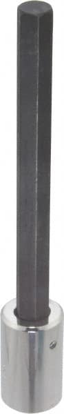 Proto - 1/2" Drive, 1/2" Hex Bit Socket - 7-1/8" OAL, 5-3/8" Bit Length, Long Hex Bit Socket - Exact Tooling