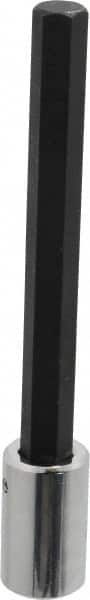 Proto - 1/2" Drive, 9/16" Hex Bit Socket - 7-1/8" OAL, 5-3/8" Bit Length, Long Hex Bit Socket - Exact Tooling