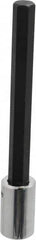 Proto - 1/2" Drive, 9/16" Hex Bit Socket - 7-1/8" OAL, 5-3/8" Bit Length, Long Hex Bit Socket - Exact Tooling