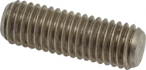 Dan-Loc Bolt & Gasket - 1/2-13 1-1/2" OAL Fully Threaded Stud - Stainless Steel, Plain Finish - Exact Tooling
