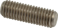 Dan-Loc Bolt & Gasket - 1/2-13 1-1/2" OAL Fully Threaded Stud - Stainless Steel, Plain Finish - Exact Tooling