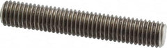 Dan-Loc Bolt & Gasket - 1/2-13 3" OAL Fully Threaded Stud - Stainless Steel, Plain Finish - Exact Tooling