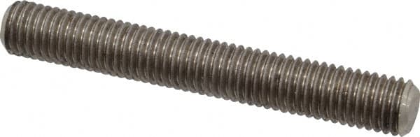 Dan-Loc Bolt & Gasket - 5/8-11 4-1/2" OAL Fully Threaded Stud - Stainless Steel, Plain Finish - Exact Tooling