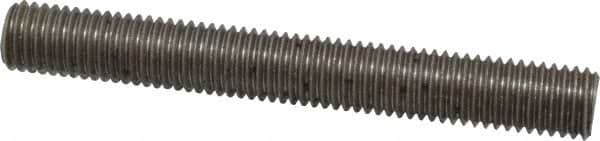 Dan-Loc Bolt & Gasket - 5/8-11 5" OAL Fully Threaded Stud - Stainless Steel, Plain Finish - Exact Tooling