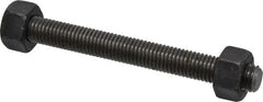 Dan-Loc Bolt & Gasket - 5/8-11 6" OAL Fully Threaded Stud - Alloy Steel, Plain Finish - Exact Tooling