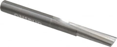 Onsrud - 1/4" Diam, 1/4" Shank Diam, 3/4" Length of Cut, 1 Flute Single Edge Straight Router Bit - 2-1/2" Overall Length, Right Hand Cut, Solid Carbide - Exact Tooling