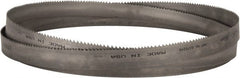 Lenox - 4 to 6 TPI, 13' 5" Long x 1-1/4" Wide x 0.042" Thick, Welded Band Saw Blade - Bi-Metal, Toothed Edge, Raker Tooth Set, Flexible Back, Contour Cutting - Exact Tooling