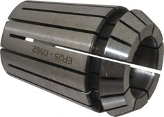 Parlec - 9/16" ER25 Collet - 1.338" OAL, 1.023" Overall Diam - Exact Tooling