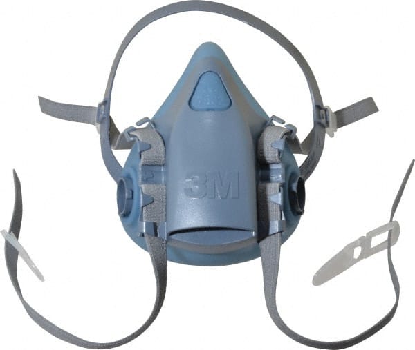3M - Series 7500, Size M Half Mask Respirator - 4-Point Suspension, Bayonet Connection - Exact Tooling