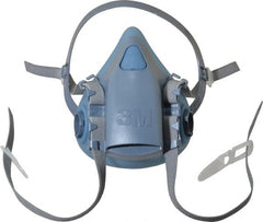 3M - Series 7500, Size M Half Mask Respirator - 4-Point Suspension, Bayonet Connection - Exact Tooling