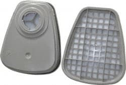 3M - Olive Cartridge - Series 6000, Protects Against Formaldehyde, Organic Vapor - Exact Tooling