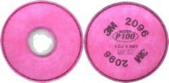3M - Magenta P100 Filter - Series 2000, Protects Against Particulates - Exact Tooling