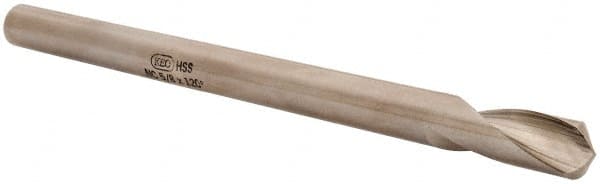 Keo - 5/8" Body Diam, 120°, 9" OAL, High Speed Steel Spotting Drill - Exact Tooling