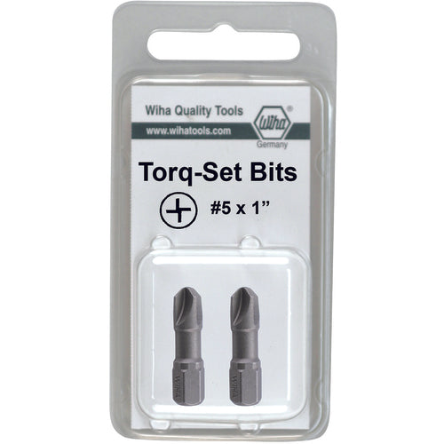 Torq-Set Insert Bit #8 × 25mm (2 Bit Pack) - Exact Tooling