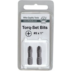 Torq-Set Insert Bit #8 × 25mm (2 Bit Pack) - Exact Tooling