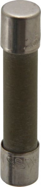 Cooper Bussmann - 250 VAC, 3 Amp, Time Delay Miniature Ceramic Fuse - 1-1/4" OAL, 1/4" Diam - Exact Tooling