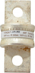 Cooper Bussmann - 160 VDC, 300 VAC, 350 Amp, Fast-Acting General Purpose Fuse - Bolt-on Mount, 2-3/4" OAL, 20 at DC, 200 at AC (RMS) kA Rating, 1" Diam - Exact Tooling