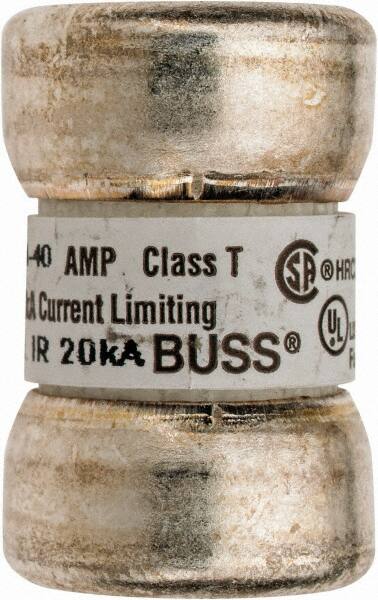 Cooper Bussmann - 160 VDC, 300 VAC, 40 Amp, Fast-Acting General Purpose Fuse - 7/8" OAL, 20 at DC, 200 at AC (RMS) kA Rating, 9/16" Diam - Exact Tooling