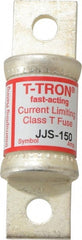 Cooper Bussmann - 600 VAC, 150 Amp, Fast-Acting General Purpose Fuse - Bolt-on Mount, 3-1/4" OAL, 200 at AC (RMS) kA Rating, 7/8" Diam - Exact Tooling