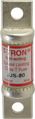 Cooper Bussmann - 600 VAC, 80 Amp, Fast-Acting General Purpose Fuse - Bolt-on Mount, 54.8mm OAL, 200 at AC (RMS) kA Rating, 3/4" Diam - Exact Tooling