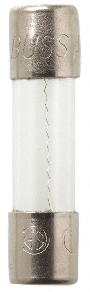 Cooper Bussmann - 250 VAC, 32 VDC, 0.75 Amp, Fast-Acting Miniature Glass Fuse - 25.4mm OAL, 10 at 125 V kA Rating, 1/4" Diam - Exact Tooling