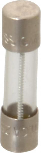 Cooper Bussmann - 250 VAC, 32 VDC, 1.6 Amp, Time Delay Miniature Glass Fuse - 20mm OAL, 10 at 125 V kA Rating, 5mm Diam - Exact Tooling