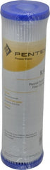 Pentair - 2-5/8" OD, 50µ, Non-Woven Polyester Pleated Cartridge Filter - 9-3/4" Long, Reduces Sediments - Exact Tooling