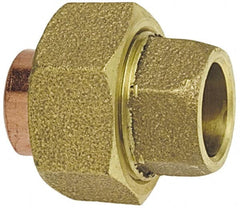 NIBCO - 5/8" Cast Copper Pipe Union - C x C, Pressure Fitting - Exact Tooling