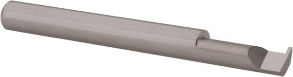 Scientific Cutting Tools - 1/4" Shank Diam, 0.0305" Groove Width, 1/4" Min Hole Diam, 5/8" Max Hole Depth, Retaining Ring Grooving Tool - Exact Tooling