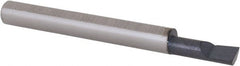 Scientific Cutting Tools - 0.2" Min Bore Diam, 0.6" Max Bore Depth, 1/4 Shank Diam, Boring Bar - Exact Tooling