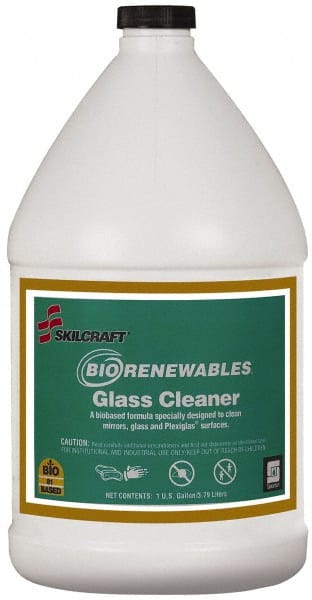 Ability One - Glass Cleaners; Container Type: Bottle ; Container Size: 1 Gal. - Exact Tooling