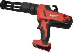 Milwaukee Tool - 10 oz Half Barrel Battery Caulk/Adhesive Applicator - Use with 10 oz Caulks & Adhesives - Exact Tooling