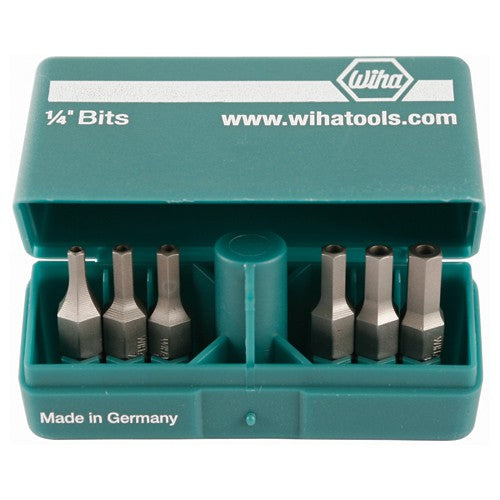 Security Hex Bit PokitPak Inch Set Includes: 3/32, 7/64, 1/8, 9/64, 5/32, 3/16 - Exact Tooling
