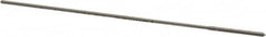 Made in USA - 0.0455" High Speed Steel 4 Flute Chucking Reamer - Straight Flute, 0.039" Straight Shank, 1/2" Flute Length, 2-1/2" OAL - Exact Tooling